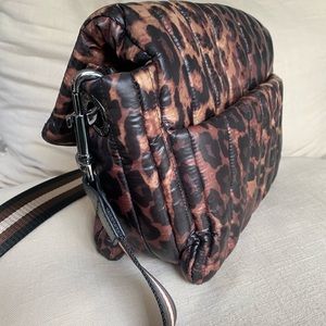 THINKROYLN BarBag Leopard Print w Hot Pink interior